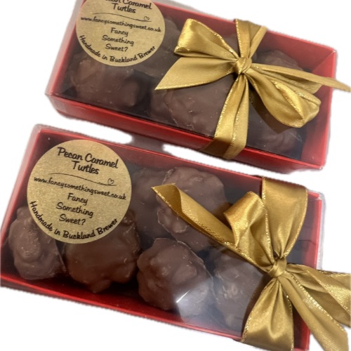 pecan caramel turtles 